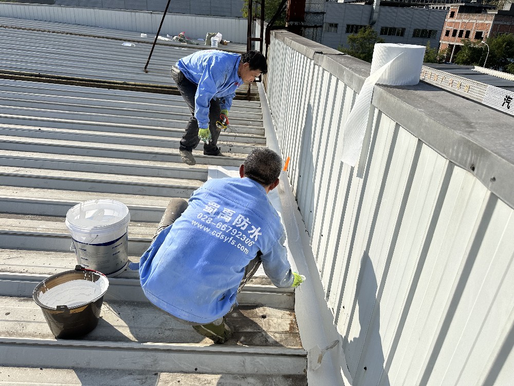 SYR金屬屋面防水涂料配合縫織聚酯布施工相比其他防水方案的綜合優(yōu)勢分析